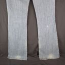 Silver Jeans  Aiko Western Glove Works Bootcut Flare Distressed Size 33/35 Photo 5