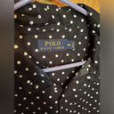 Polo  Ralph Lauren black polka dot long sleeve button down size medium Photo 1
