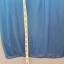 B. Smart  Women Dress Size 5 Juniors Blue Maxi Formal Preppy Ombre Strapless Beads Photo 4