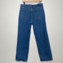 Abercrombie & Fitch The 90s Relaxed Jean High Rise 31 Short Dark Blue Classic Photo 1