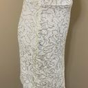 City Triangles White Ivory Gold Sequined Dress Photo 9