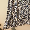 J.Jill  wearever easy a line tank blue white floral size small long tunic Photo 3