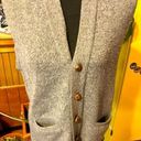 American Vintage Vintage, gray wool unisex vest, medium Photo 0