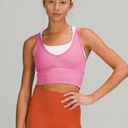 Lululemon Power Pivot Ribbed Tank Top pink Size 4 Photo 0