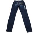 Silver Jeans  Suki Curvy Fit Mid Rise Skinny Jeans Dark Wash Blue Size 25 x 29 Photo 2