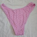 frankie's bikinis PINK by  Golden Hour Eyelet Bikini set Photo 8