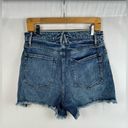 Good American  High-Rise Denim Shorts Photo 1