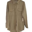 Good American  Belted Faux-Suede
Jacket(Size Small) Photo 2