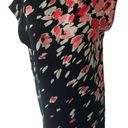 Loft ANN TAYLOR LADIES CAP SLEEVE BLACK FLORAL LIKE PATTERN DRESS EUC S Photo 1