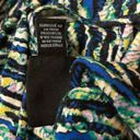 Cynthia Rowley  Green  Blue Black Zebra Print Wrap Dress Size Small Photo 5