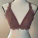 Aerie NWOT! , Light Mauve, Padded, Racerback, Lace Bralette. Size Medium. Photo 0