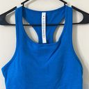 Lululemon NWT  Ebb To Street Cropped Racerback Tank Top Poolside Size 12 Photo 3