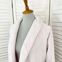 Victoria's Secret Victoria’s Secret Embroidered Plush Fleece Shortie Robe Lilac XS Small Photo 5