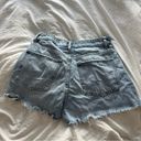 ZARA  Distressed Jean Shorts Photo 2