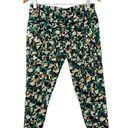 Sweaty Betty  Power 7/8 Workout Leggings Pants Floral Pockets Blue 14 Photo 3