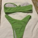 NWOT Strapless bikini Green Photo 1