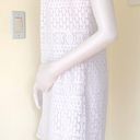 Laundry by Shelli Segal white lace sleeveless dress Photo 5