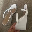 Dream Paris White Wedge Heel Photo 4