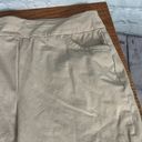 Soft Surroundings  Khaki Jegging style pull on Chino Shorts Women's Size Medium Photo 1