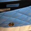 Versace  Quilted Lamb Leather Blue Small Shoulder Bag​ Photo 4