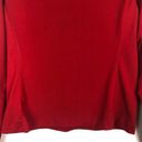 Athletic Works  Long Sleeve Red Active V-Neck Top Size L Photo 8