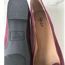 Style & Co  Burgundy Faux Suede Loafers Size 7 NEW Photo 3