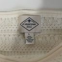 st. john's bay NWT Ivory White Open Stitch Knit Sweater Photo 11