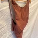 American Apparel XS Nude 3 Cotton Spandex Sleeveless Deep Cut Bodysuit - NWOT Photo 7