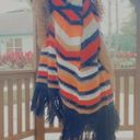 Vertigo  Burnt Orange Shawl Size Small/Medium Photo 3