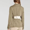 BCBGMAXAZRIA  Bronnen White Military Open Back Jacket size Small Photo 3