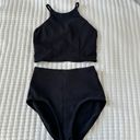 Lululemon  Ribbed Bikini Set Black Photo 8