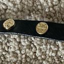 Tory Burch  Leather Wrap Bracelets In Gold & Black Bin 238 Photo 6