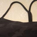 Lululemon  Flow Y Bra *Nulu Incognito Camo Multi Grey (First Release) 12 *no pads Photo 4