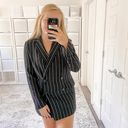 Aritzia Wilfred Cherrelle Jacket Blazer Pinstripe Photo 1