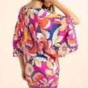 Trina Turk NWT  Sevilla Tunic Cover-Up Dress – Small Psychedelic 60s 70s style Photo 1