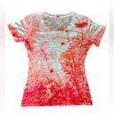 Kuhl Ladies  White/Red Print Tee, Size Large Photo 1