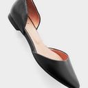 J.Jill  D’Orsay Leather Pointed Toe Slip On Flats Photo 0