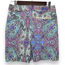 Peter Millar Pleated Paisley Skort Skirt Golf Tennis Pickleball Women's 4 NWOT Photo 3