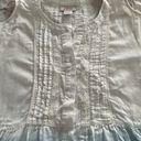 Ariat White Blue Western Cowboy Festival Cold Shoulder Mini Dress, size M Photo 12