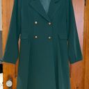 Modcloth Long Green Jacket Photo 0