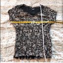 DKNY 🆕  floral v neck short sleeve blouse t… Photo 3