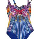 Gottex  Size 10 (M) Sarasana Bandeau One Piece Swimsuit Convertible Bathing Suit Photo 0