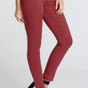 Dear John Gisele High Waisted Maroon Skinny Jeans Size 27 Photo 1