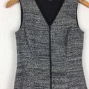 Theory  Sayidres Cushy Boucle Tweed Zipper Mini Dress Size 2 Photo 8