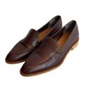 Everlane  Leather The Modern Loafer in Burgundy Size 7 Photo 3