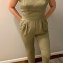 Jennifer Lopez Army Green Jumpsuit Photo 1