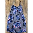 Rebecca Taylor  SILK Blue GREY Pink FLORAL SZ 0 Photo 2