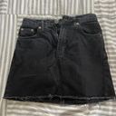 BDG Urban Outfitters Black Jean Skirt Photo 0