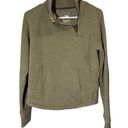 The North Face  Women’s Motivation Mock Neck Fleece Green Pullover Size S Photo 4