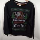 Holiday Time  ugly Christmas sweater size extra large Photo 0